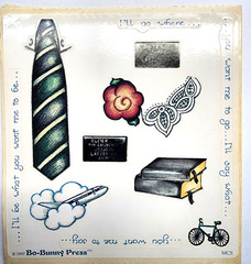 Bo Bunny 1997 Mission Call Stickers LDS Mormon Religious Scrapbooking 4 Sheets