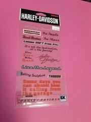 EK Success Harley Davidson sticker package