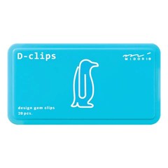 Midori D-Clips Paper Clips – Penguin A