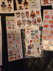 Lot of vintage & modern stickers stickopatamus Grossman Disney Sandylion