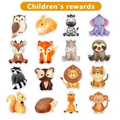 1000 PCS Forest Animal Reward Stickers for Kids, Teacher Classroom Supplies