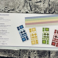 Creative Memories ILLUSIONS Sticker Pack set of 2 Primary colors