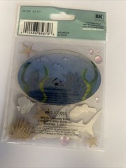 Rare Jolees Sticker Aquarium 2010 3-d Fish Coral Shark New