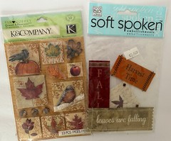 FUN Jolee’s Boutique Vintage Stickers NIP-Theme: FALL /THANKSGIVING! Rare Choose