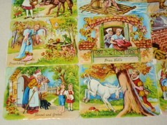 PZB Germany Classic Children’s Story Book Paper Scrap Reproduction