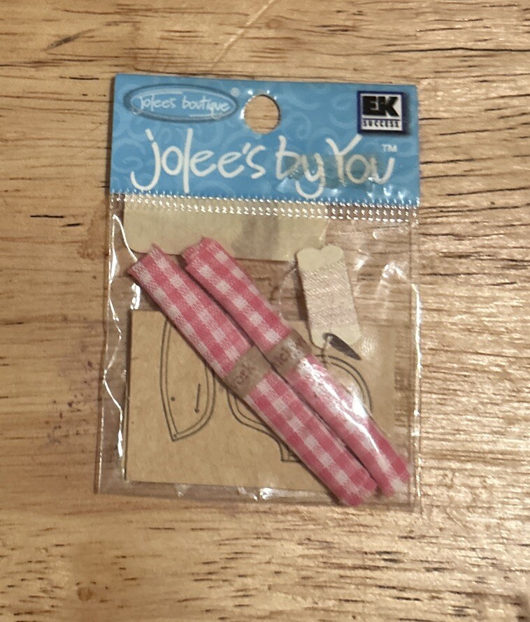 RARE Jolees Mini Sewing Sew Project Thread Pattern Fabric Scrapbook Non-Adhesive