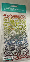 Jolee’s Boutique Flourish Stickers Scrapbooking EK SUCCESS