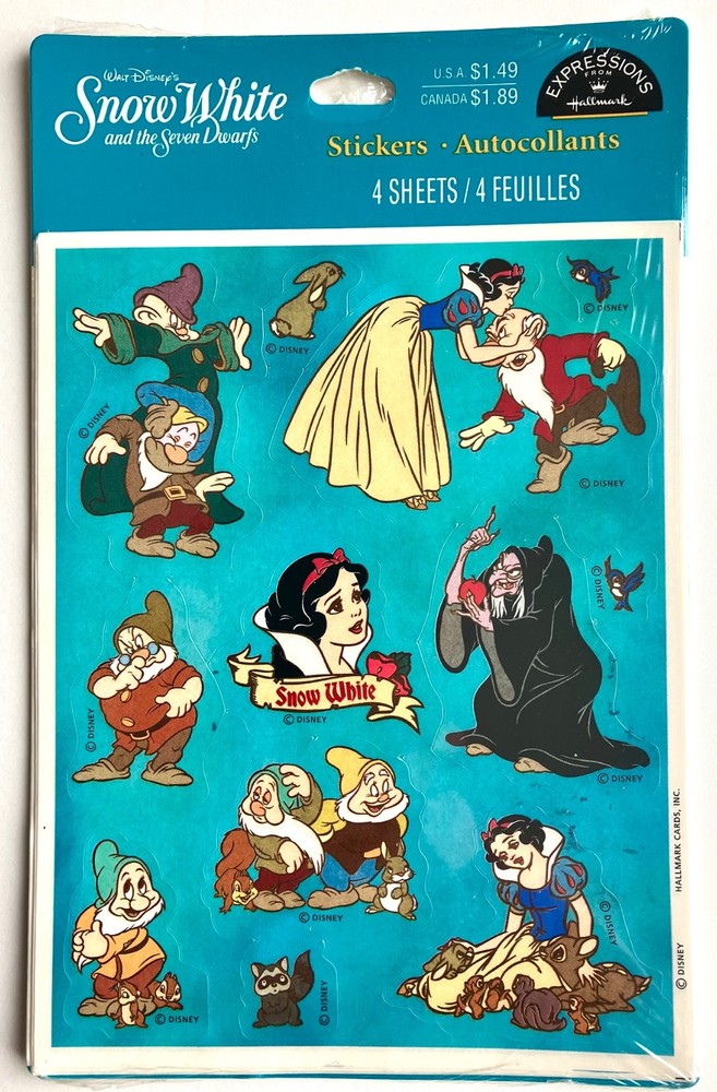 Jolee’s Disney Stickers, Bambi, Cinderella & More, You Pick, Some RARE!