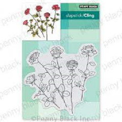 Penny Black Rubber Cling Stamps FRESH CUT