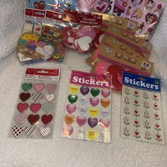 Valentine Layered Disney Hearts Foam Stickers Craft Assortment Heartnotes Magnet