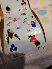 Mrs. Grossman’s Baby Toys Baseball Players Balloons Princess Sticker Roll Lot