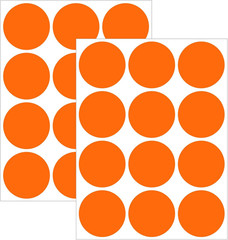 2″ Transparent round Sealing Sticker,Pack of 360