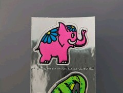 Vintage 80’s Foil Stickers Lot BJ and P-1 Toys & Horse T-Rex Car Gorilla Plane