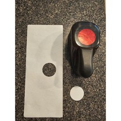 EK Success Whale Tail Paper Punch 1.5″ Circle Craft Scrapbooking Tool