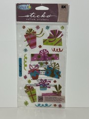 Sticko EK Success Stickers Crafting Scrapbooking Cathy B Vellum Party Presents