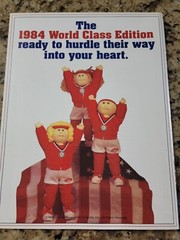 Vintage 80s Cabbage Patch Dispatch 1984, Puffy Stickers, Diaper, Free Shipping
