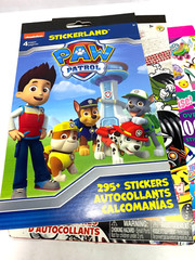Scrapbooking sticker lot CrazArt sticker book. Mickey and friends and Paw Patrol