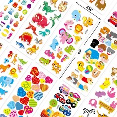 3D Puffy Stickers for Scrapbooking, Gifts 40 Different Sheets Arts & Crafts