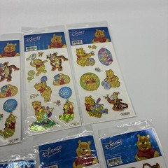 Disney Pooh Piglet Eyeore Stickers lot of 10 New