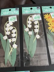 NEW Lot Of 14~JOLEES BY YOU Dimensional Stickers- Flowers & Leaves & Botanicals