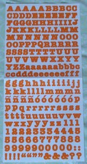 Creative Memories ABC/123 Bold Style Matte Finish Stickers – You Choose