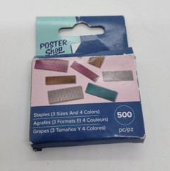 5 packs of American Crafts Poster Shop Multi-Staple Pack – 500 pieces