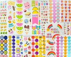 655+ Sticker Lot bulk stickers, Christmas Gift Collection