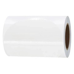 Hybsk Clear Seal Sticker Labels 4 inch Round Circle Wafer Stickers/Labels 100