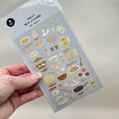 Suatelier Egg Cooking Stickers Eggtime Collage Junk Journal Planners Scrapbook