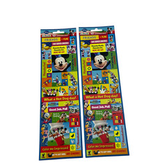 Disney Sticker Lot and Paper Frames Mickey Minnie Donald Goofy Pluto over 180+