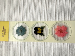 Real Pressed Flower Stickers Scrapbooking Junk Journaling 7 Unopened Packs