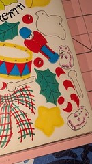 Vintage Sandylion Stickers Design A Wreath Maxi Sheet Activity Sheet