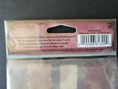 NIP Rebecca Sower Nostalgiques Cherish Fabric «Bracelets» Stickers Gift Blessing