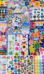 979+ HUGE Lot of Scrapbooking Themes Stickers, Mxd Sticker Set, Project Decorate