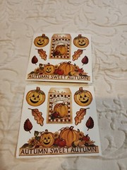 *New* Lot of 2 Sheets- Joy Marie Autumn Sweet Autumn Stickers – 13694