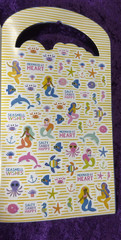 Sticker Lot Sea Creatures Vtg Y2K Ocean Life Fish Whales Mermaids Sandylion book