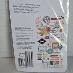 Basic Grey – Scrapbooking Junk Journal Die-Cuts and Embellishments Lot Of 6