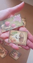 Lot #7 Woodland Mushrooms journal DIE CUTS Ephemera Tags Collage Scrapbook