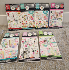 Happy Planner Sticker Books & HUGE LOT OF EXTRAS!! L@@K!!