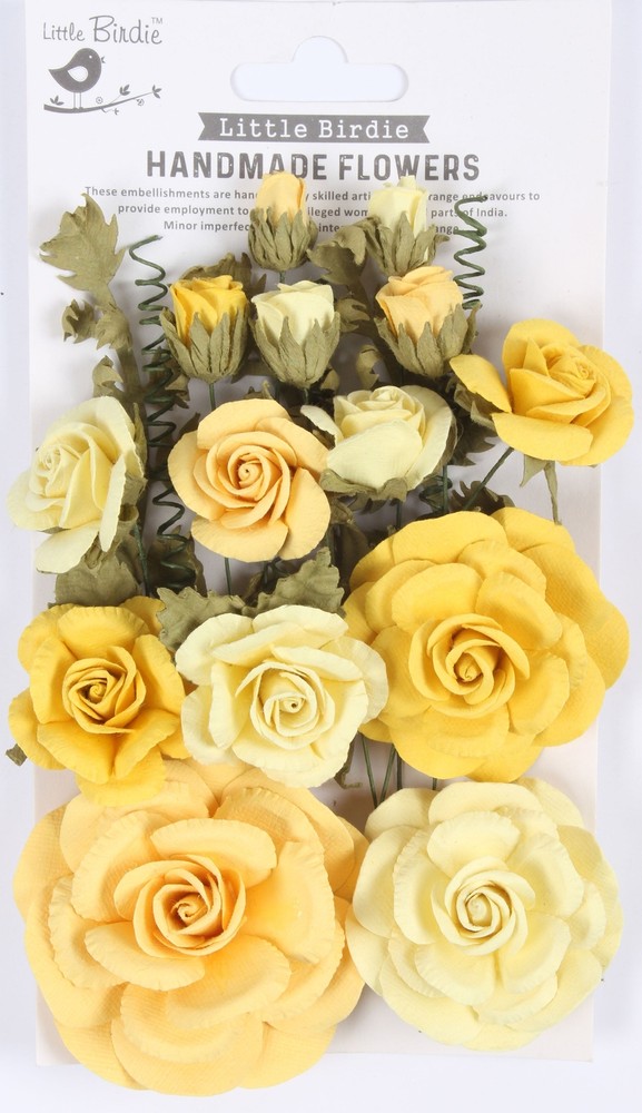 Little Birdie Annis Paper Flowers – Sunrise, CR92206