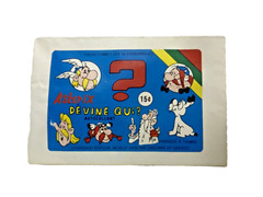Vintage 1978 ASTERIX & Obelix 3D Puffy Stickers Guess Who style 72 packs