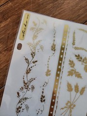 Sticko Stickers – Extra Large Gold Wedding Scroll Vintage SRA-06 New Retired #17
