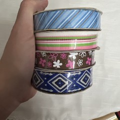 Huge Lot Of 310+ Yds Ribbon For Crafts Scrapbooking Junk Journal; New & Used