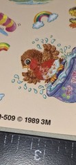 Vintage Stickers 3m Post It Note Cute Animals Rare 1 Sheet