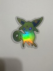 Espeon Shiny Holographic Pokémon Sticker