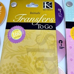 K and Company Sentiments To Go Sticker Acetate Transfer Sheet Sets Retired