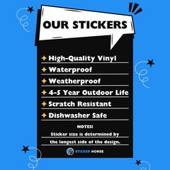 Sticker Horse – Please Be Patient With Me I’m From The 1900’s