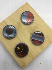 4 PC Lot Micro-Macro Brewery Bottle Caps Vintage & Vintage Inspired New 1034