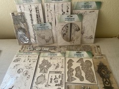 Large Lot of Designer Chipboard Embellishments Scrapinier/Little Birdie 12 NIP