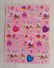Vintage 90’s Lisa Frank Sticker Lot 4 S363 278 210 242 White Tiger Monkeys